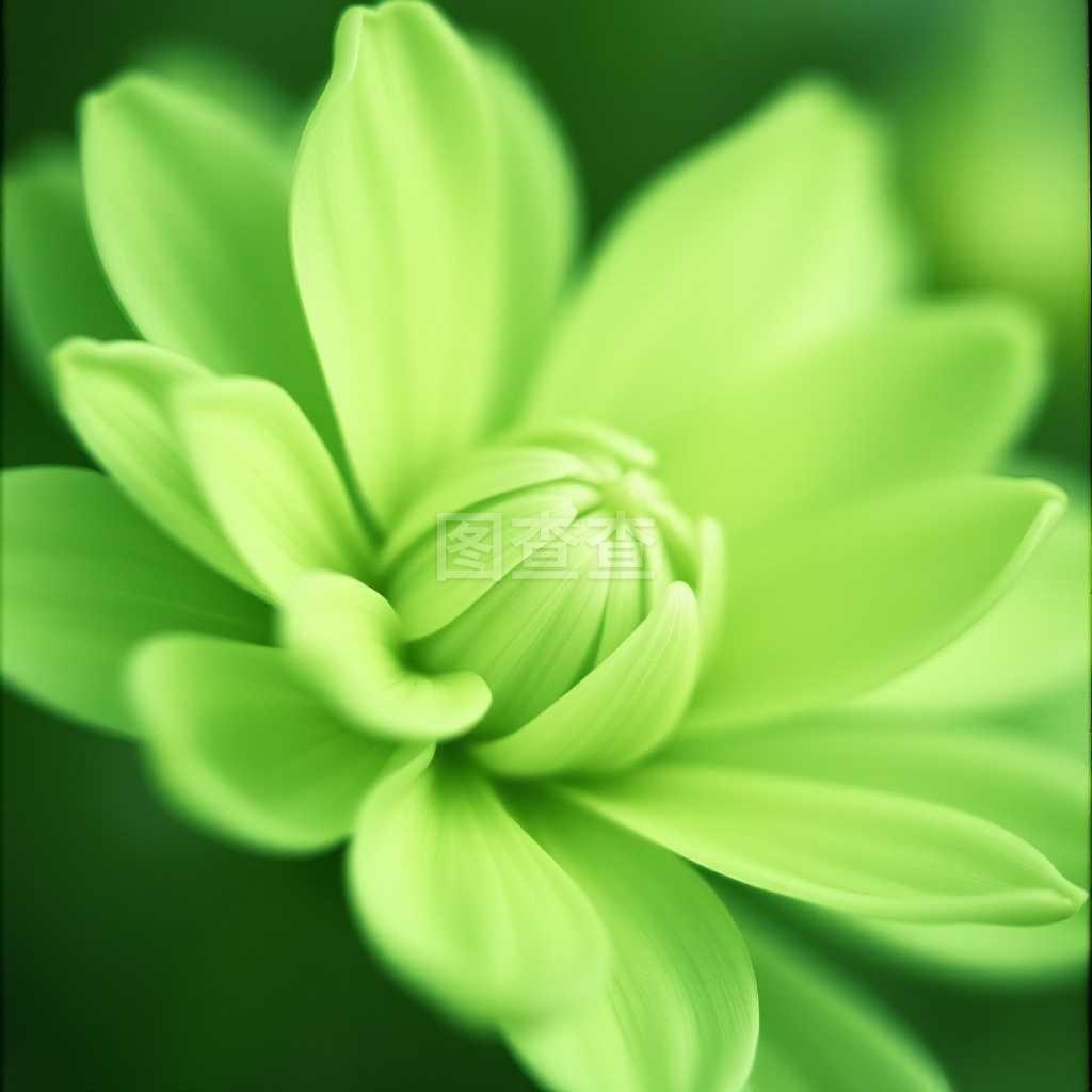 复古绿影 当数码科技遇上古典花卉美学